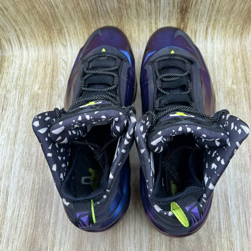 Nike Chuck Posite Men's Size 15 Cave Purple Iridescent Barkley Shoes 684758-500
